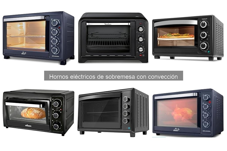 Recetas fáciles para horno eléctrico de sobremesa con convección