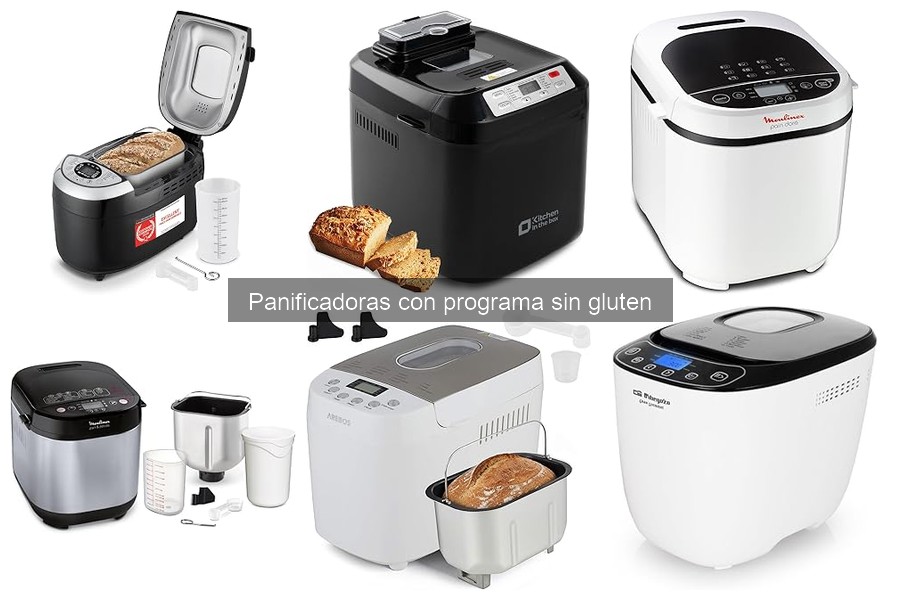 Recetas fáciles para panificadoras sin gluten