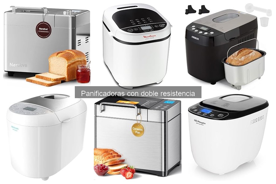 Recetas para Panificadoras con Doble Resistencia: ¡Disfruta el Pan Casero!