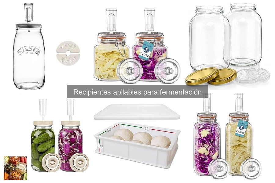 Recipientes apilables con tapa: ventajas y desventajas