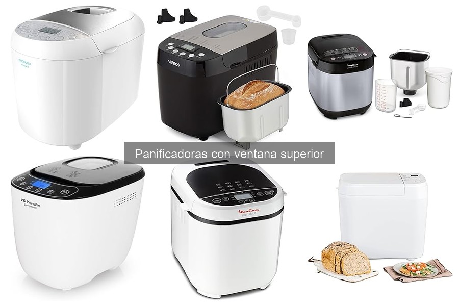 Reparaciones sencillas para panificadoras con ventana superior