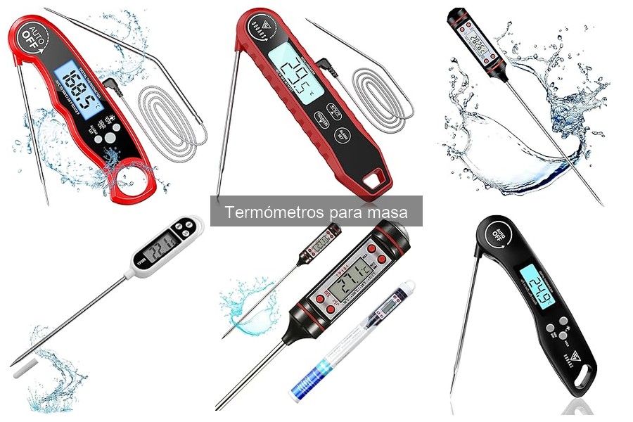 Revisión de los mejores termómetros para masa de Amazon
