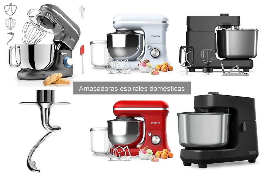 Soluciona problemas comunes con amasadoras espirales