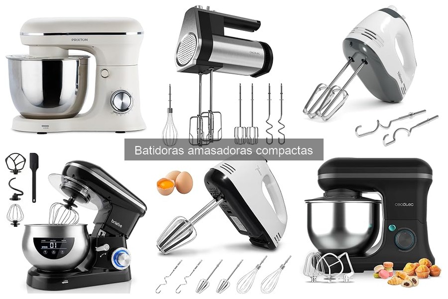 Soluciones a problemas de motor en batidoras amasadoras compactas