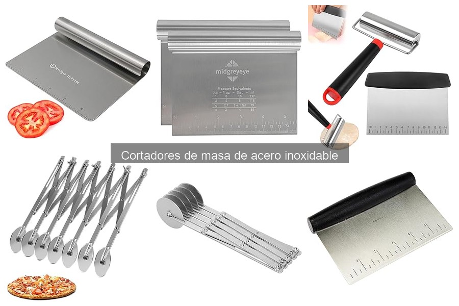 ¿Son aptos para lavavajillas los cortadores de masa de acero inoxidable?