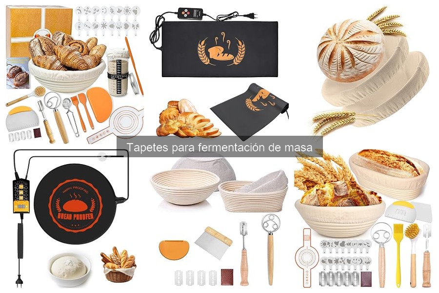** ¿Son necesarios los tapetes para fermentación al hacer pan?