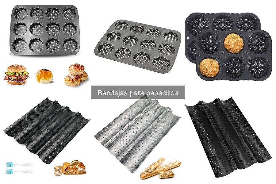 ** Tipos de bandejas para panecillos: guía para elegir la mejor