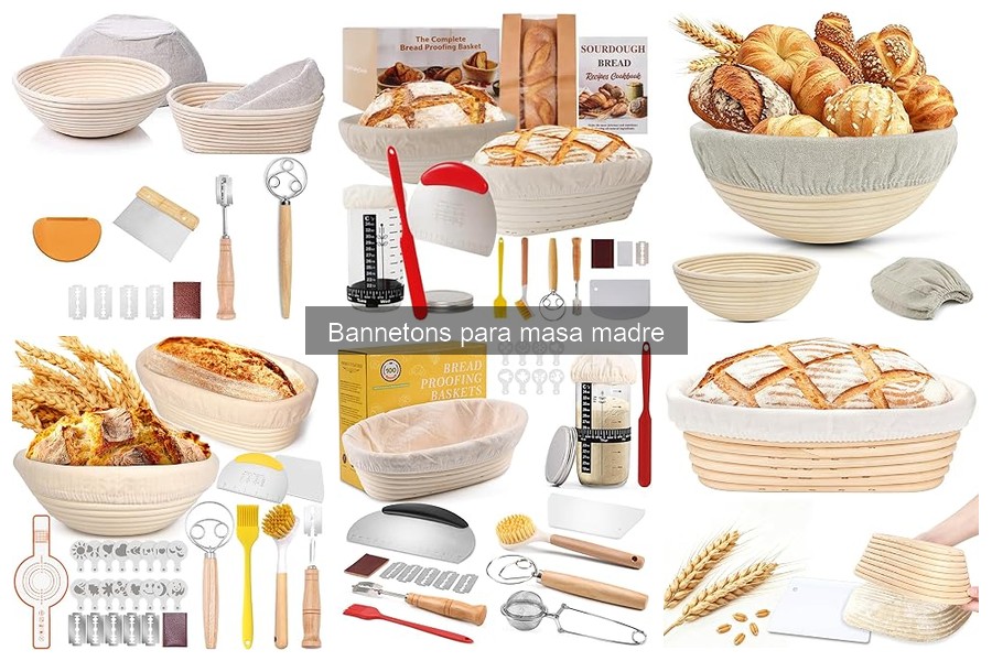 Tipos de bannetons para masa madre: guía completa