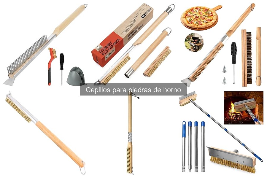 Tipos de cepillos para piedras de horno: Características y usos