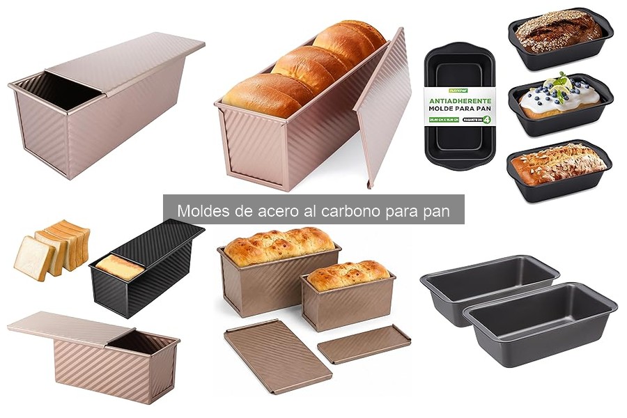Tipos de moldes de acero al carbono para pan: Guía y consejos