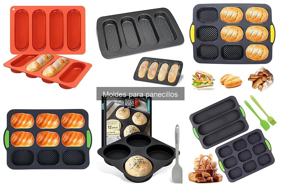 Tipos de moldes para panecillos: características y usos