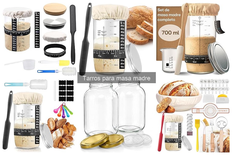 Tipos de Tarros para Masa Madre: Guía Completa