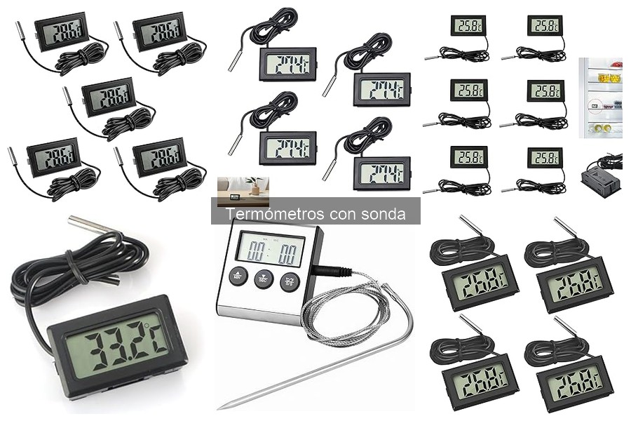 Tipos de termómetros con sonda: ¿cuál elegir?