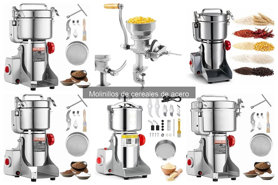 Todo sobre molinillos de cereales de acero: beneficios y usos
