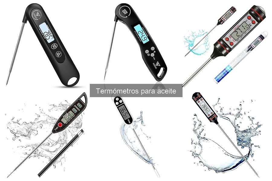 Todo sobre termómetros para aceite: usos y tipos