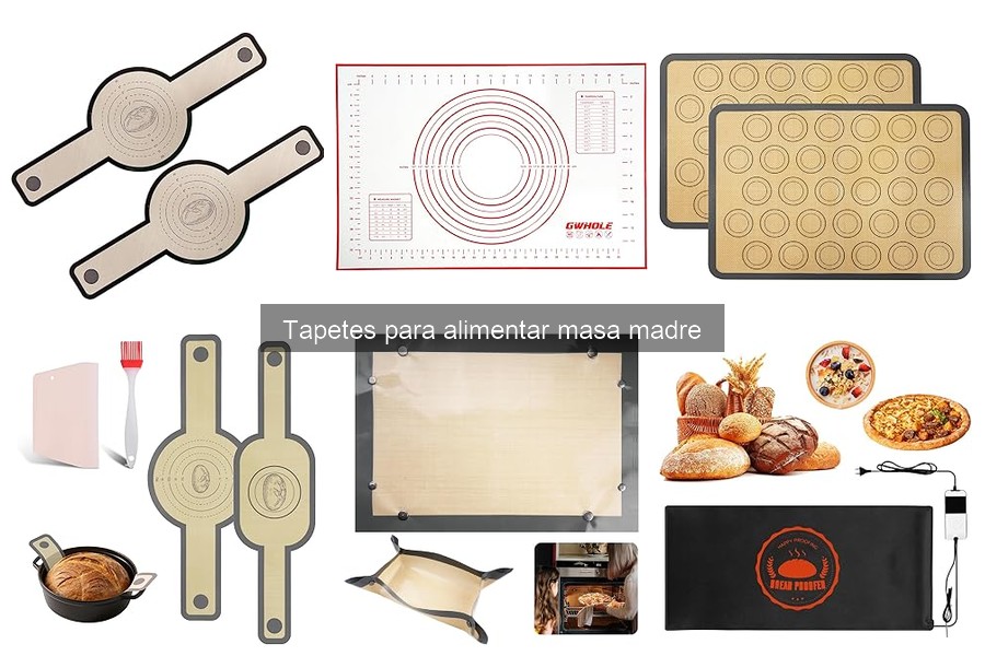 Usar tapetes para alimentar masa madre: Guía práctica