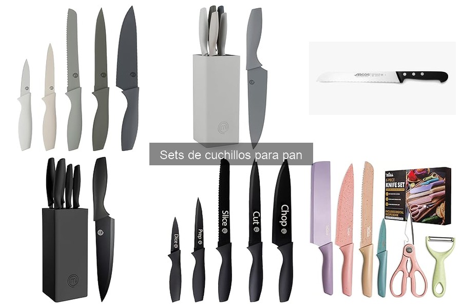 Usos creativos de cuchillos para pan en la cocina