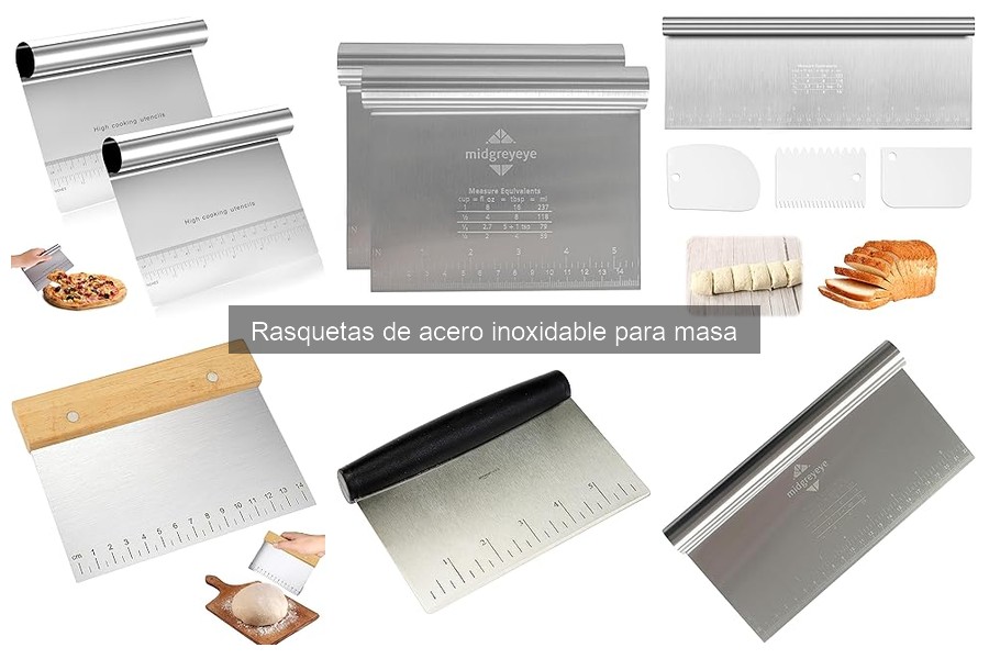 Ventajas de las Rasquetas de Acero Inoxidable en Panificación