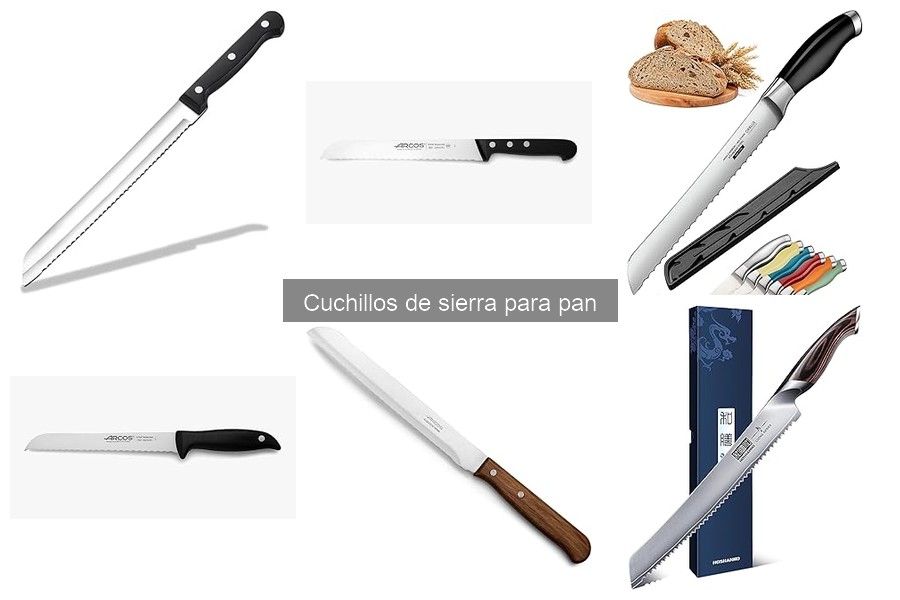 Ventajas de los cuchillos de sierra para pan: corte perfecto