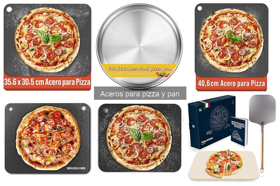 Ventajas de usar aceros para pizza en vez de piedra