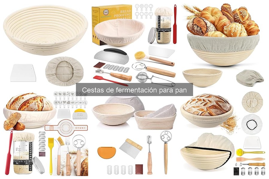 Ventajas de usar cestas de fermentación para tu pan