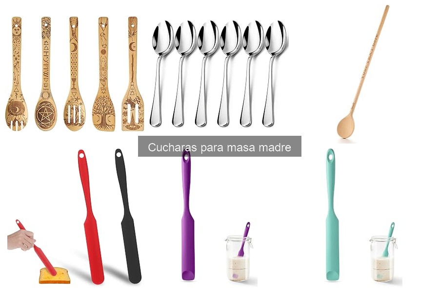 Ventajas de usar cucharas para masa madre en la elaboración de pan