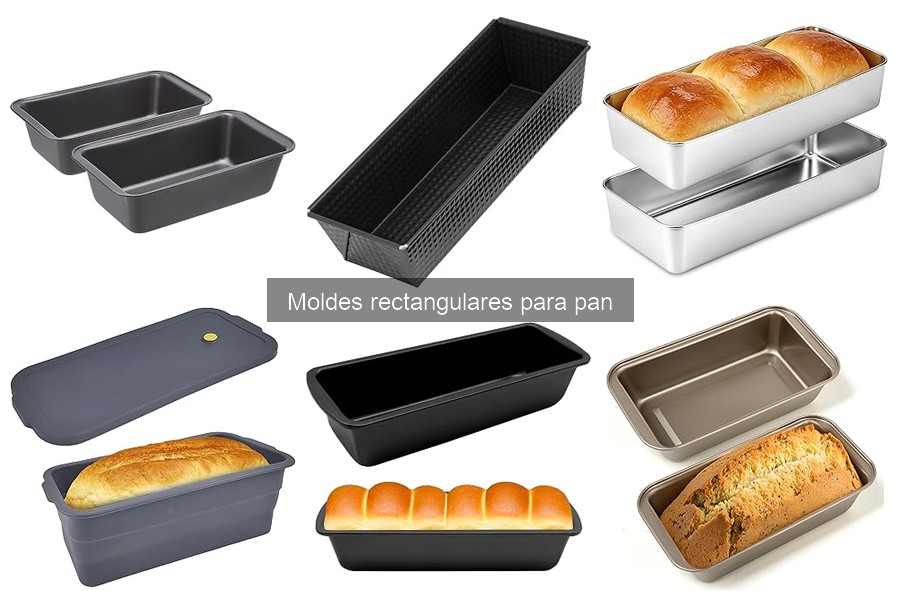 Ventajas de usar moldes rectangulares para pan casero