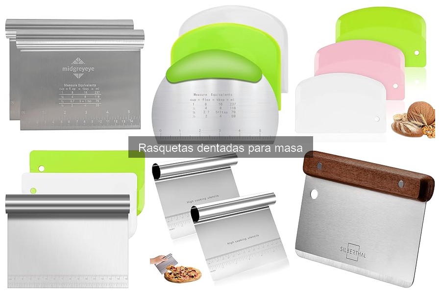Ventajas de usar rasqueta dentada en panadería casera