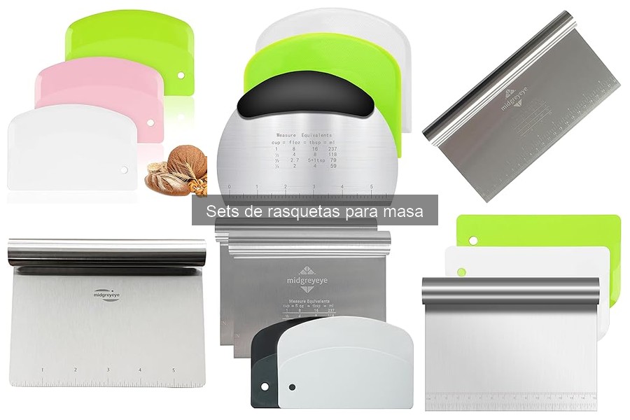 Ventajas de usar rasquetas para masa en la panificación