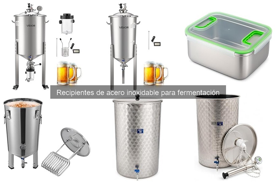 Ventajas de usar recipientes de acero inoxidable para fermentar pan
