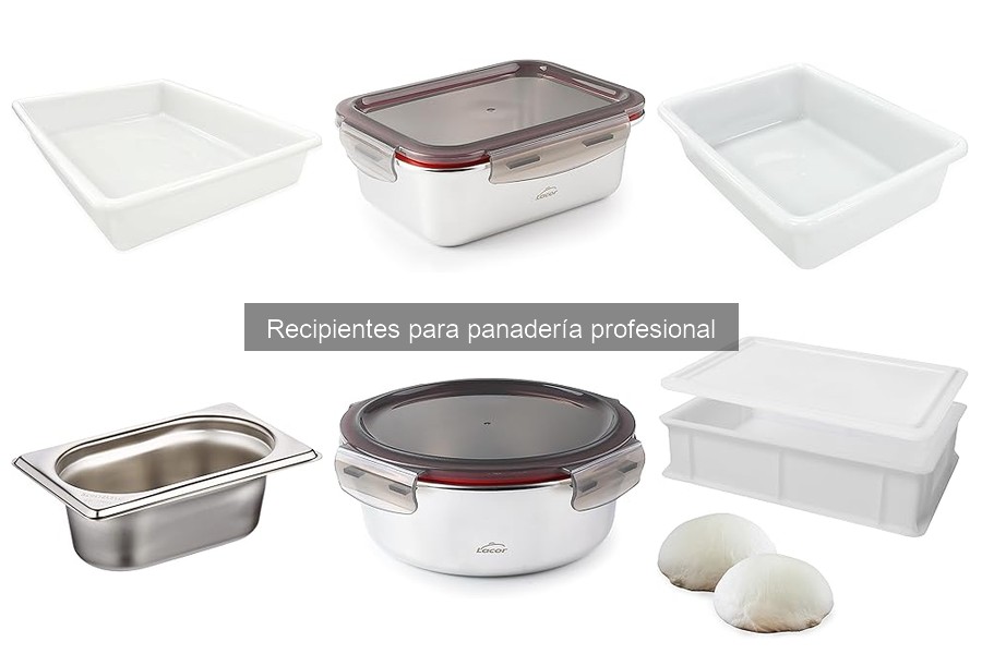 Ventajas de usar recipientes de panadería profesional