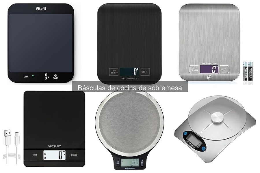 Ventajas de usar una báscula de cocina de sobremesa