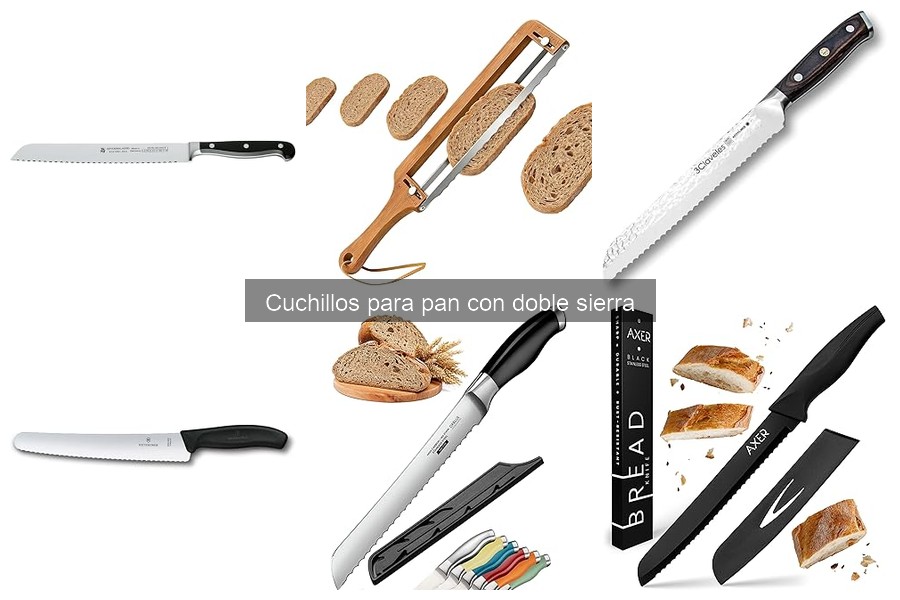 Ventajas del cuchillo para pan con doble sierra
