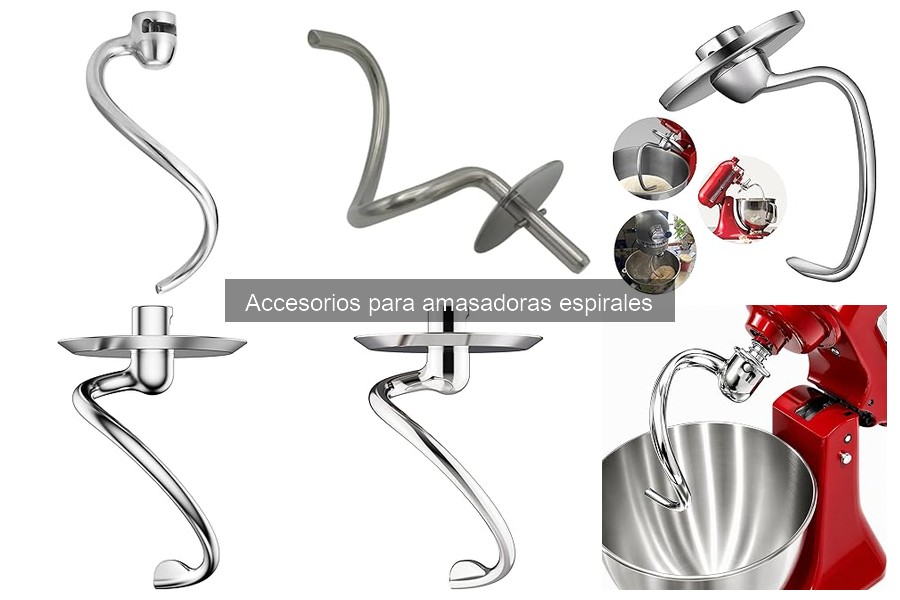 Ventajas y desventajas de accesorios para amasadoras espirales