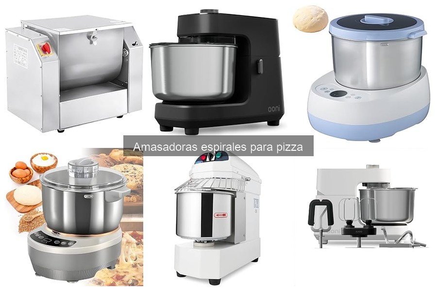 Ventajas y desventajas de amasadoras espirales para pizza