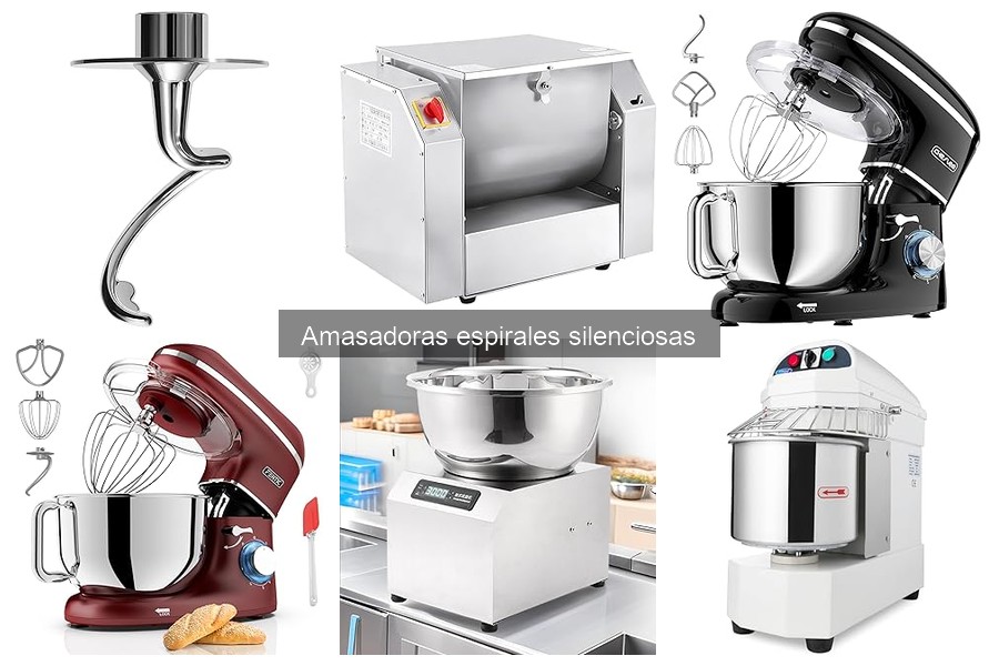 Ventajas y desventajas de amasadoras espirales silenciosas