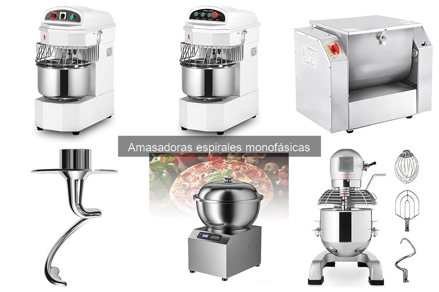 Ventajas y desventajas de las amasadoras espirales monofásicas
