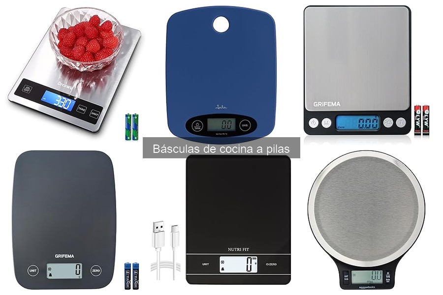 Ventajas y desventajas de las básculas de cocina a pilas