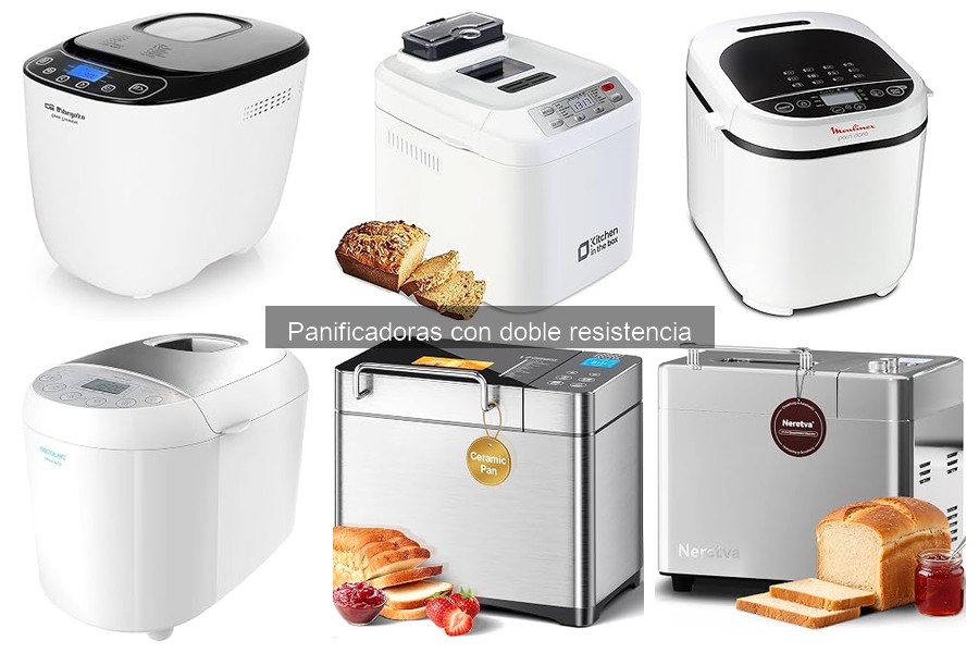 Ventajas y desventajas de las panificadoras con doble resistencia