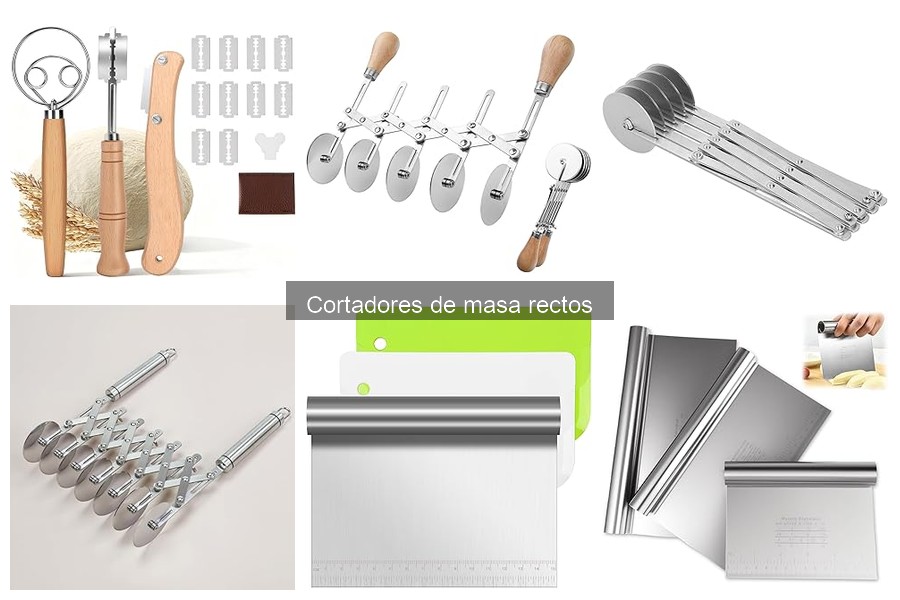 Ventajas y desventajas de los cortadores de masa rectos