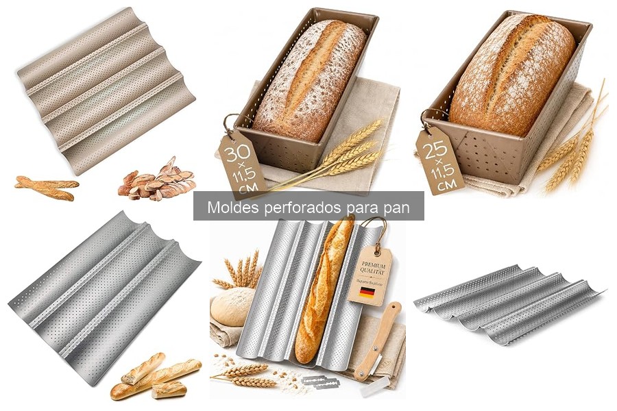 Ventajas y desventajas de los moldes perforados para pan
