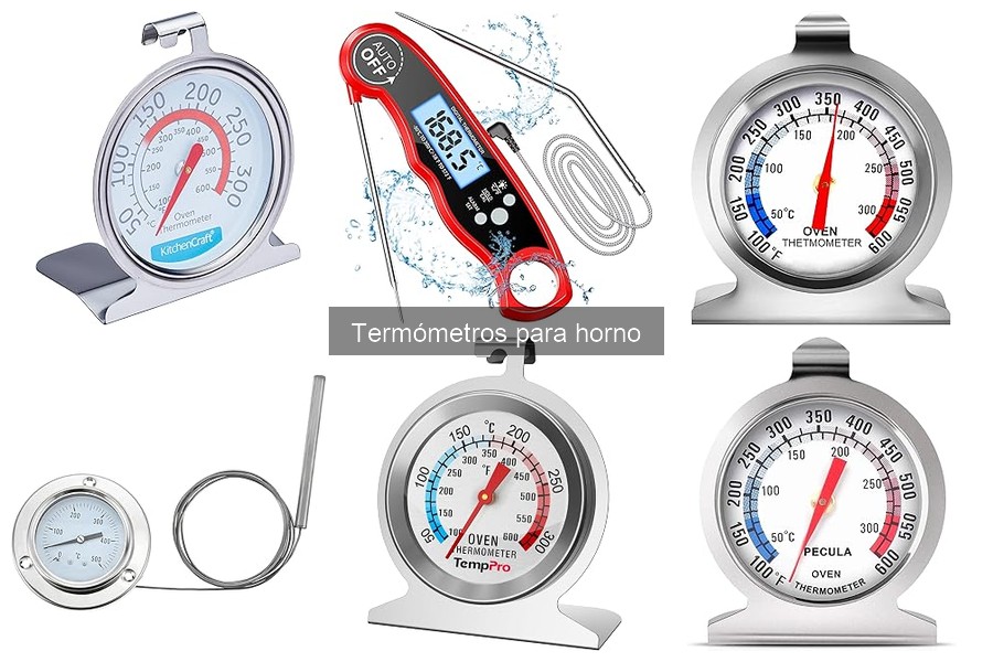Ventajas y desventajas de los termómetros para horno
