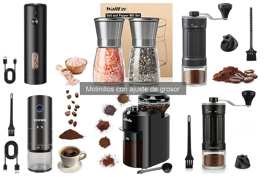Ventajas y desventajas de molinillos con ajuste de grosor