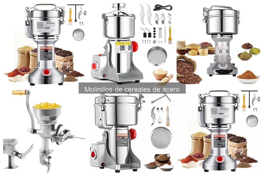 Ventajas y desventajas de molinillos de cereales de acero