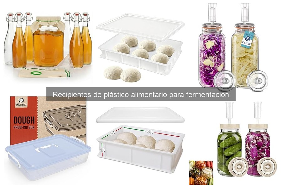 Ventajas y desventajas de recipientes de plástico para fermentación