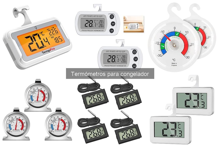 Ventajas y desventajas de un termómetro para congelador